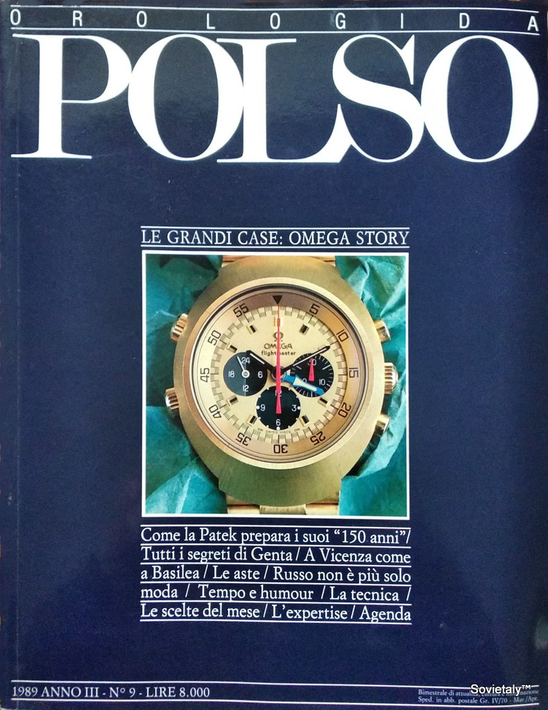 Rivista orologi da polso marzo aprile 1989 n9 anno 3 copertina