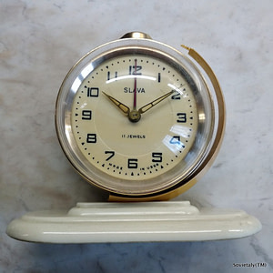 Slava Alarm clock sputnik front